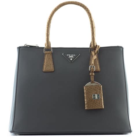 prada grey handbag|grey prada bags for women.